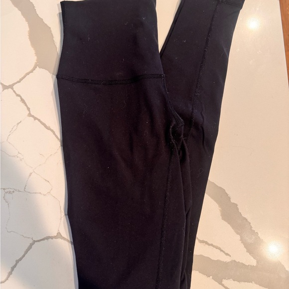 lululemon athletica Pants - Lululemon Sz 4 Long Black Leggings